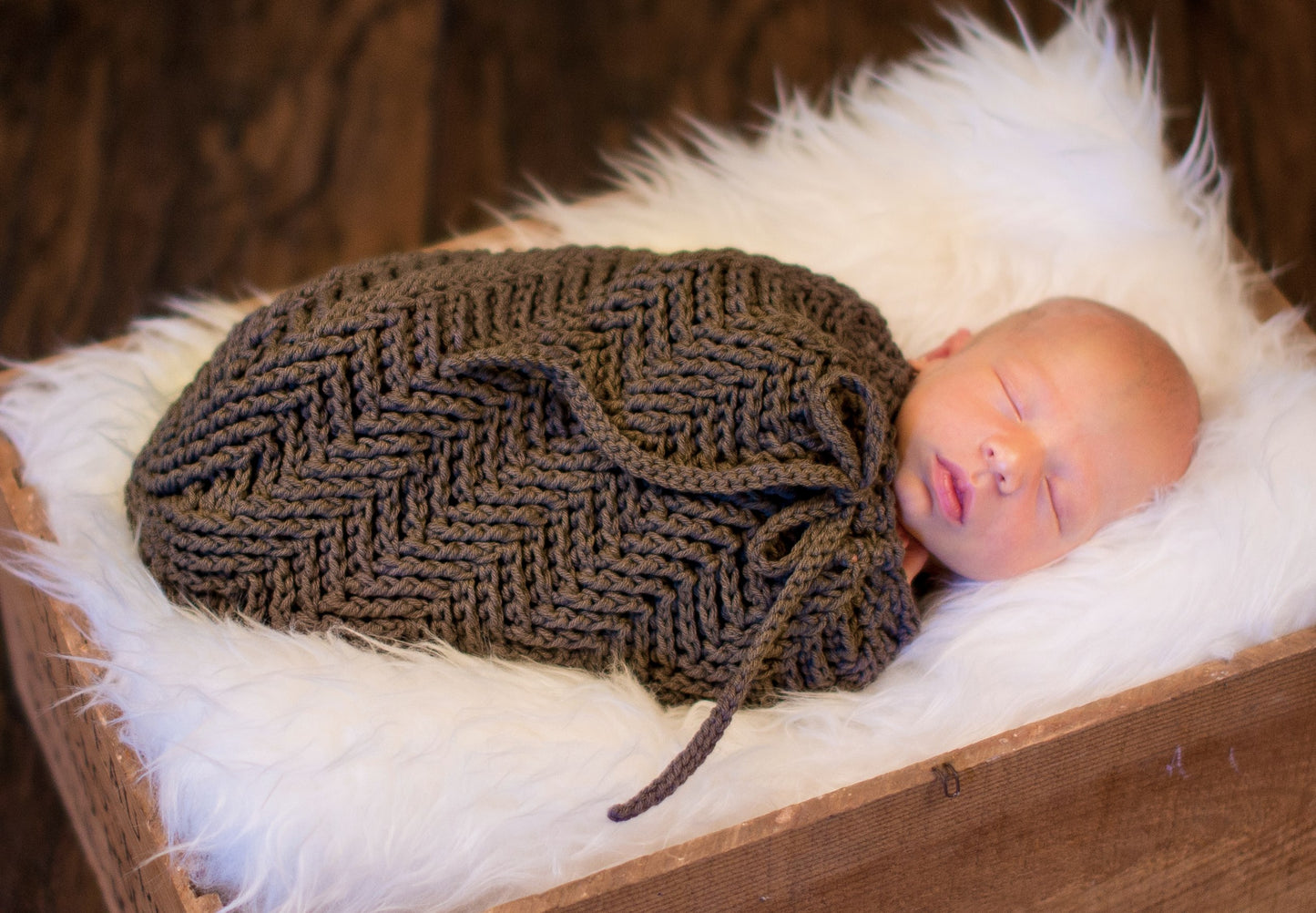 Crochet Pattern for Spiral Herringbone Baby Cocoon or Swaddle Sack | Crochet Snuggle Sack Pattern | Baby Cocoon Crocheting Pattern | DIY Written Crochet Instructions