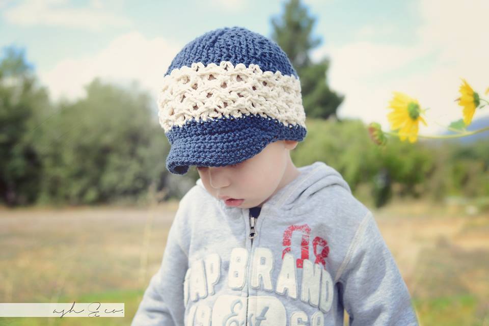 Crochet Pattern for Kyle Newsboy Beanie | Crochet Hat Pattern | Hat Crocheting Pattern | DIY Written Crochet Instructions