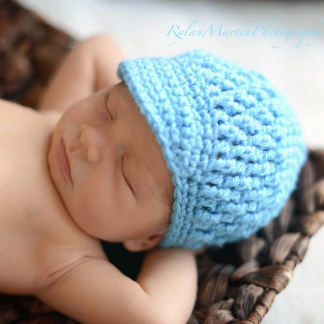 Crochet Pattern for Ripley Beanie or Newsboy | Crochet Hat Pattern | Hat Crocheting Pattern | DIY Written Crochet Instructions