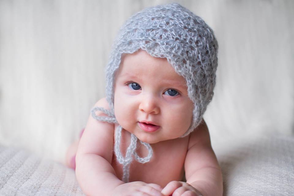 Crochet Pattern for Mohair Vivian Baby Bonnet | Crochet Baby Bonnet Pattern | Baby Hat Crocheting Pattern | DIY Written Crochet Instructions