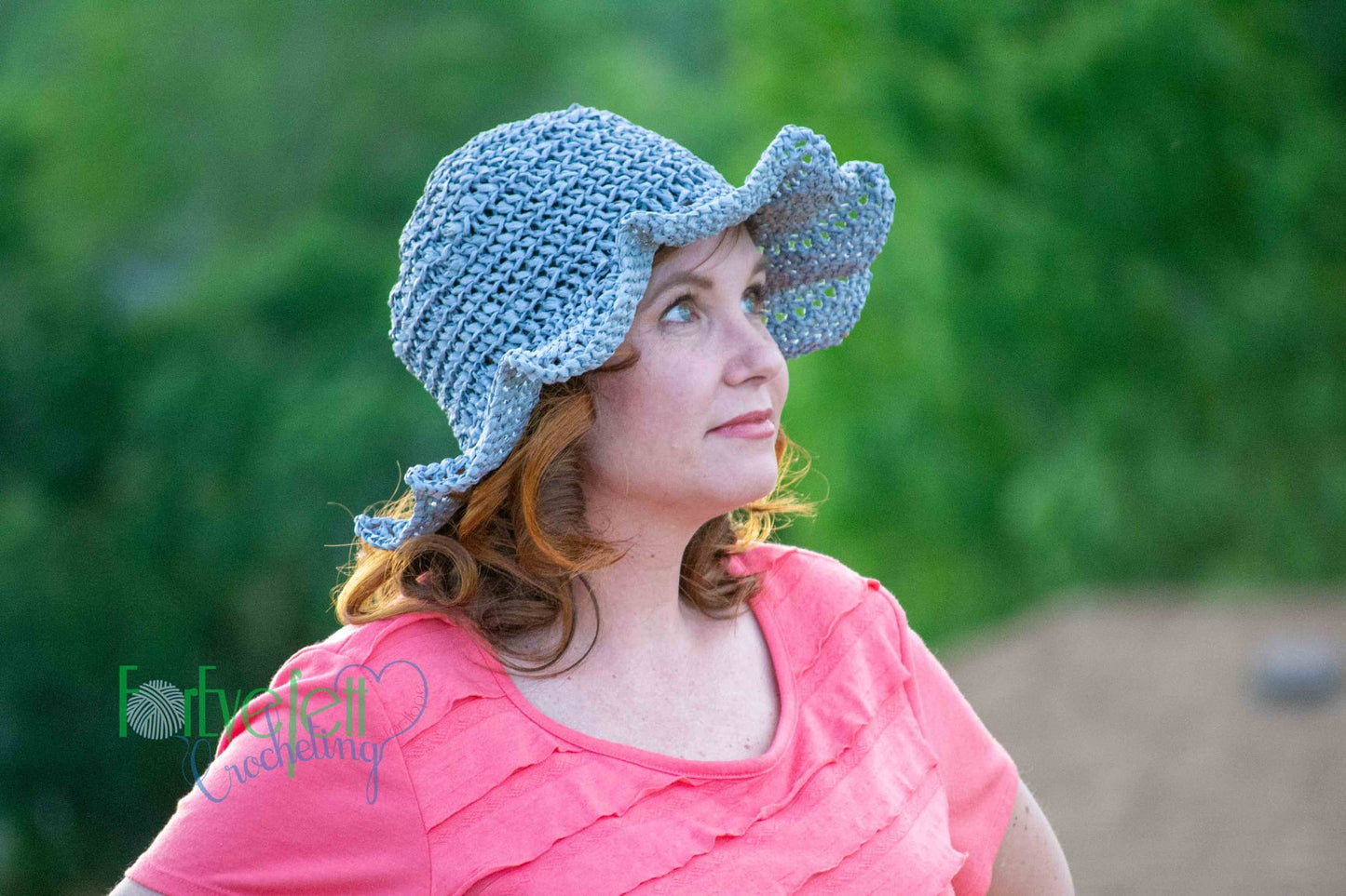 Crochet Pattern for Midsummer Eve Sun Hat | Crochet Hat Pattern | Hat Crocheting Pattern | DIY Written Crochet Instructions
