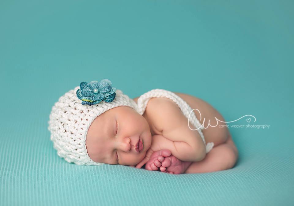 Crochet Pattern for Ripple Baby Bonnet | Crochet Baby Bonnet Pattern | Baby Hat Crocheting Pattern | DIY Written Crochet Instructions