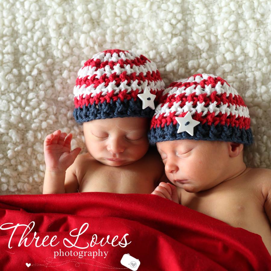 Crochet Pattern for Patriotic Stars & Stripes Olympic Beanie | Crochet Hat Pattern | Hat Crocheting Pattern | DIY Written Crochet Instructions