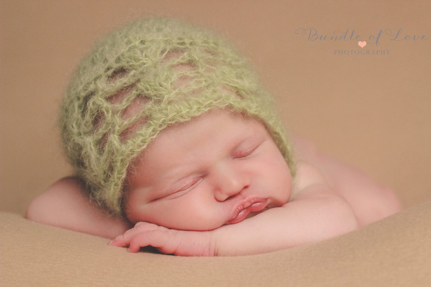 Crochet Pattern for Mohair Ella Baby Bonnet | Crochet Baby Bonnet Pattern | Baby Hat Crocheting Pattern | DIY Written Crochet Instructions