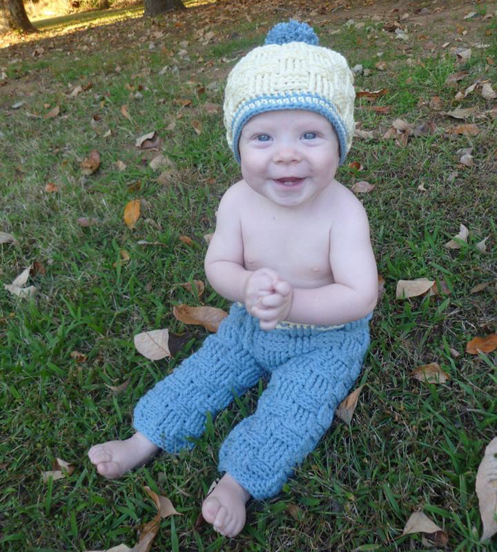 Crochet Pattern for Basket Weave Baby Pants or Shorties | Crochet Baby Pants Pattern | Baby Pants Crocheting Pattern | DIY Written Crochet Instructions