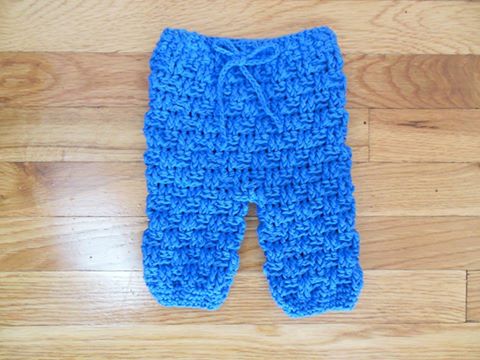 Crochet Pattern for Texture Weave Baby Pants or Shorties | Crochet Baby Pants Pattern | Baby Pants Crocheting Pattern | DIY Written Crochet Instructions