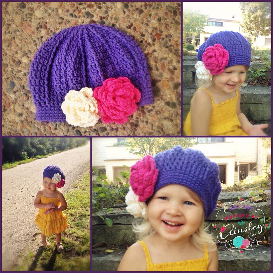 Crochet Pattern for Samantha Slouch Hat | Crochet Hat Pattern | Hat Crocheting Pattern | DIY Written Crochet Instructions