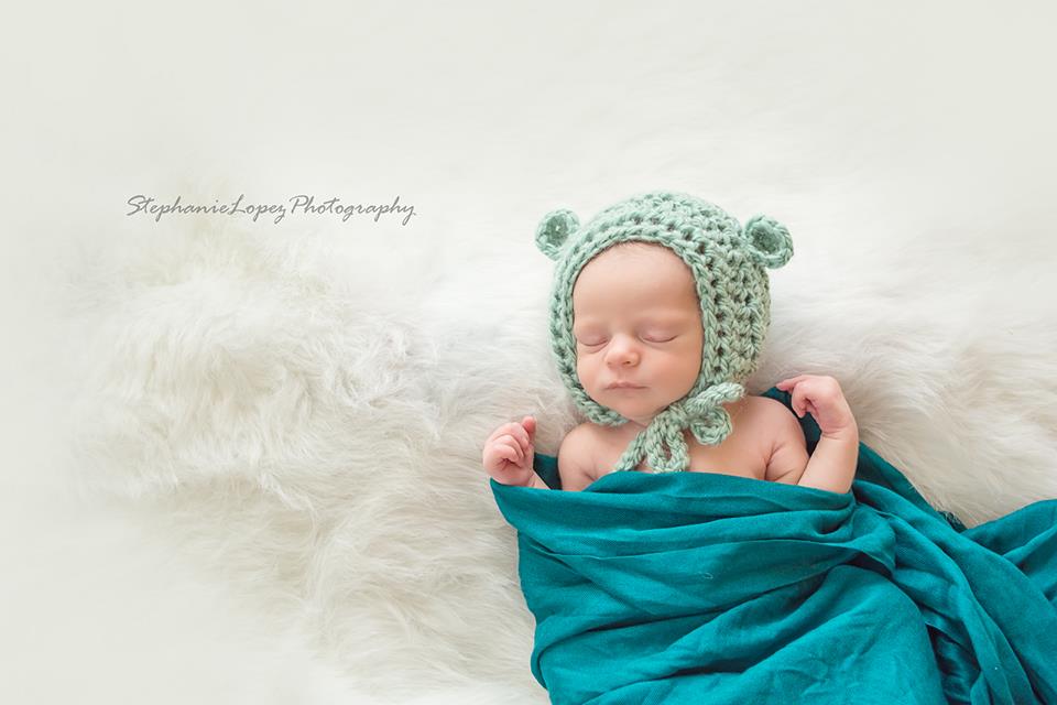 Crochet Pattern for Woodland Fox or Bear Baby Bonnet | Crochet Baby Bonnet Pattern | Baby Hat Crocheting Pattern | DIY Written Crochet Instructions