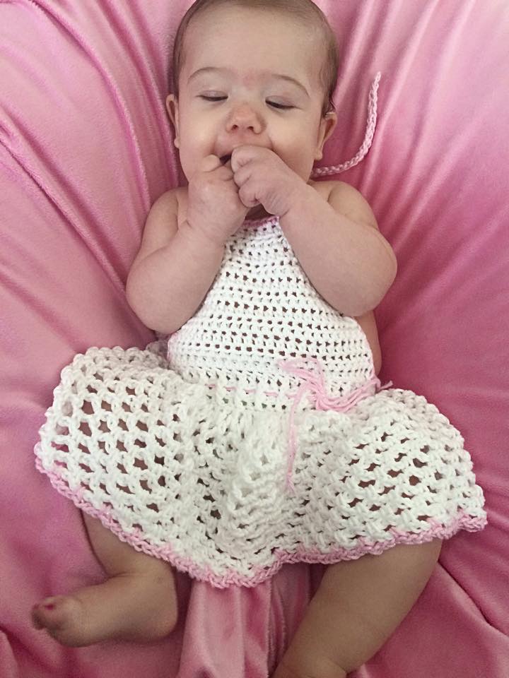 Crochet Pattern for Tessa Romper or Skirted Diaper Cover | Crochet Baby Diaper Cover Pattern | Baby Romper Crocheting Pattern | DIY Written Crochet Instructions