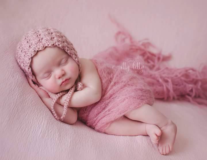 Crochet Pattern for Victorian Baby Bonnet | Crochet Baby Bonnet Pattern | Baby Hat Crocheting Pattern | DIY Written Crochet Instructions