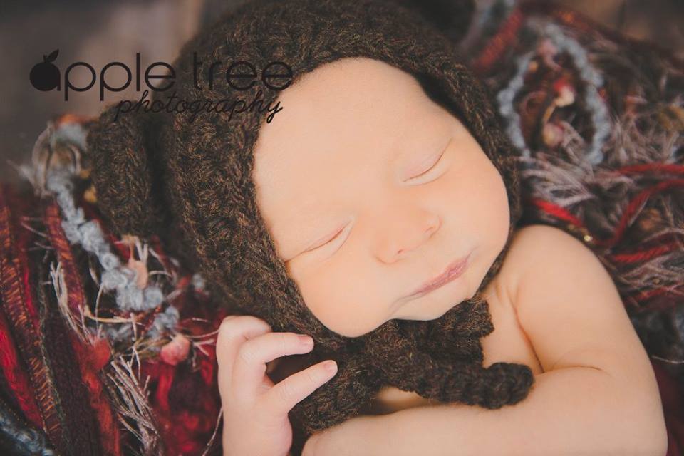 Crochet Pattern for Woodland Fox or Bear Baby Bonnet | Crochet Baby Bonnet Pattern | Baby Hat Crocheting Pattern | DIY Written Crochet Instructions