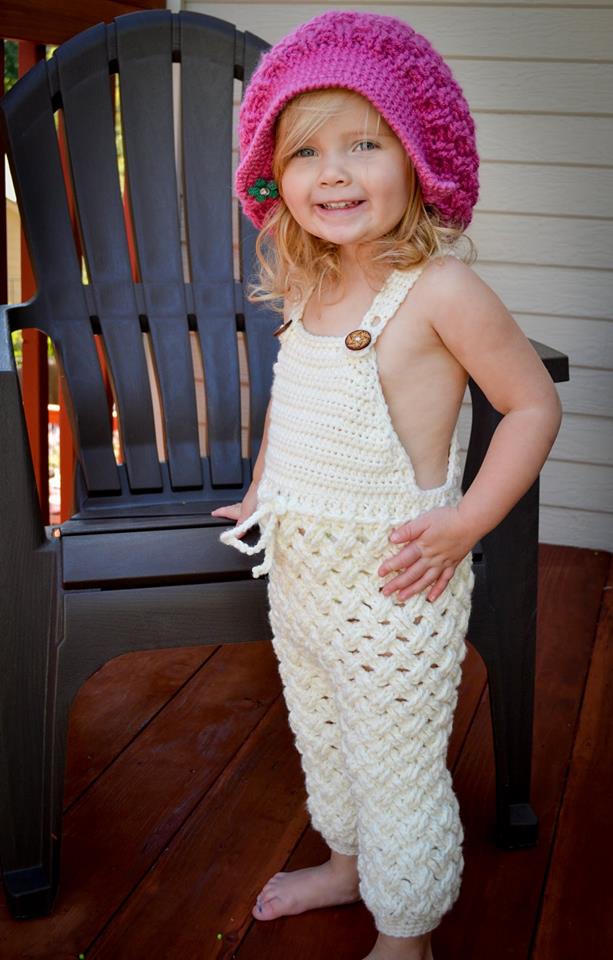 Crochet Pattern for Diagonal Weave Baby Pants, Shorts, or Overalls | Crochet Baby Overalls Pattern | Baby Pants Crocheting Pattern | DIY Written Crochet Instructions