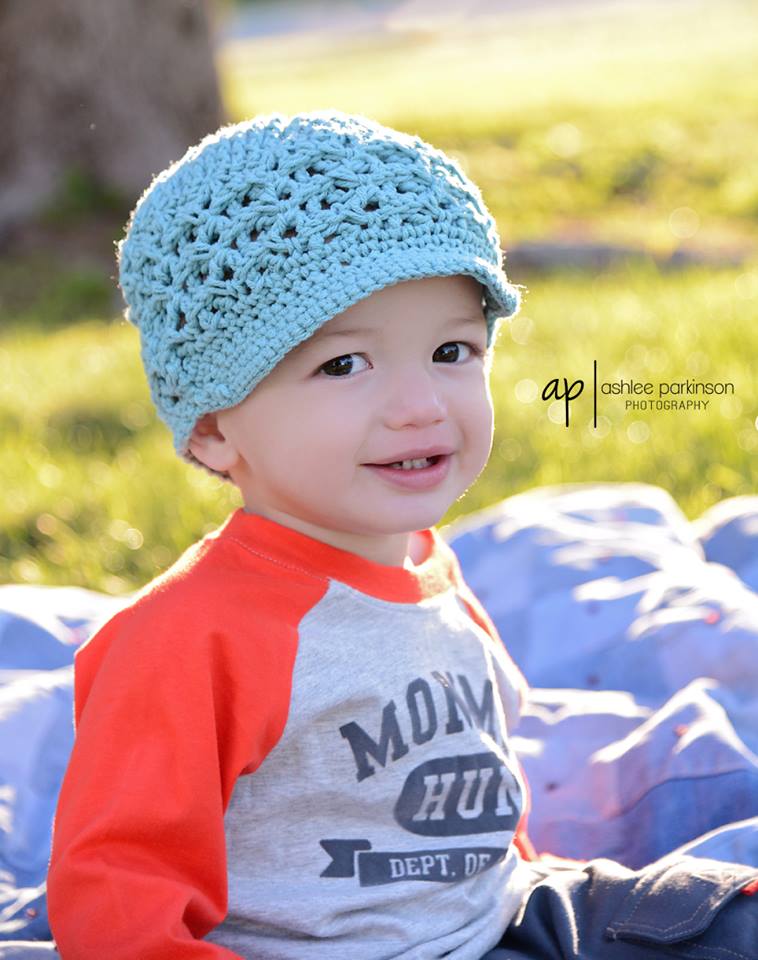 Crochet Pattern for Kyle Newsboy Beanie | Crochet Hat Pattern | Hat Crocheting Pattern | DIY Written Crochet Instructions