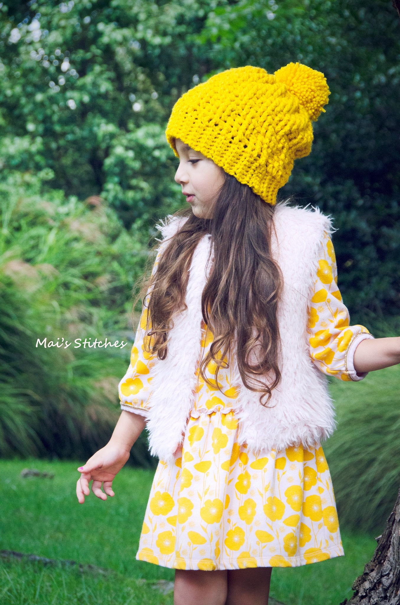 Crochet Pattern for Chevron Ridges Slouch Hat | Crochet Hat Pattern | Hat Crocheting Pattern | DIY Written Crochet Instructions