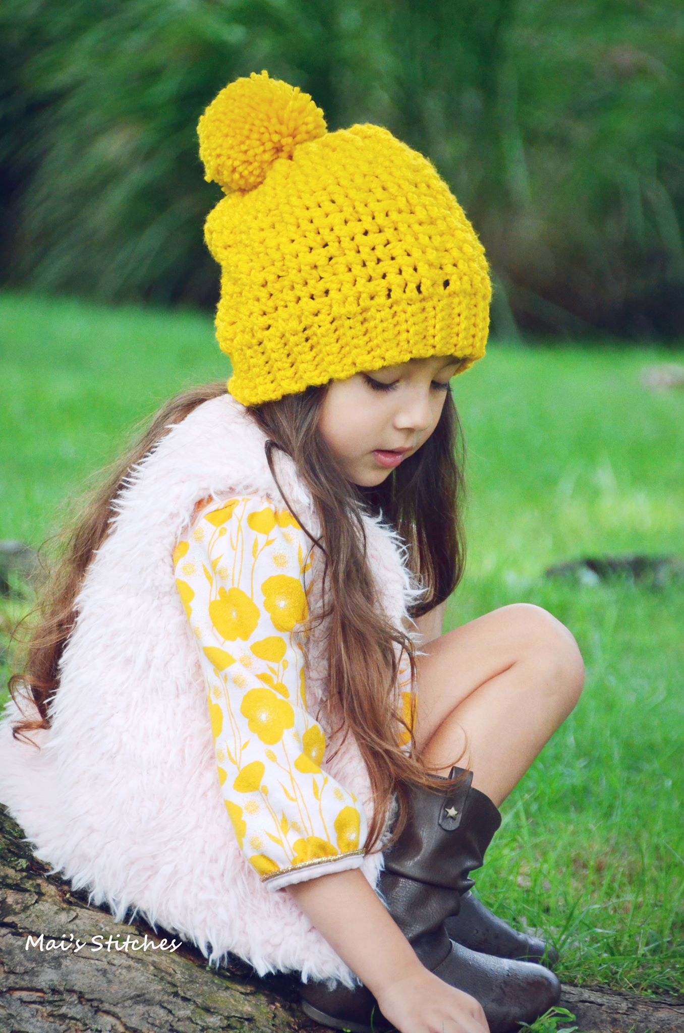 Crochet Pattern for Chevron Ridges Slouch Hat | Crochet Hat Pattern | Hat Crocheting Pattern | DIY Written Crochet Instructions