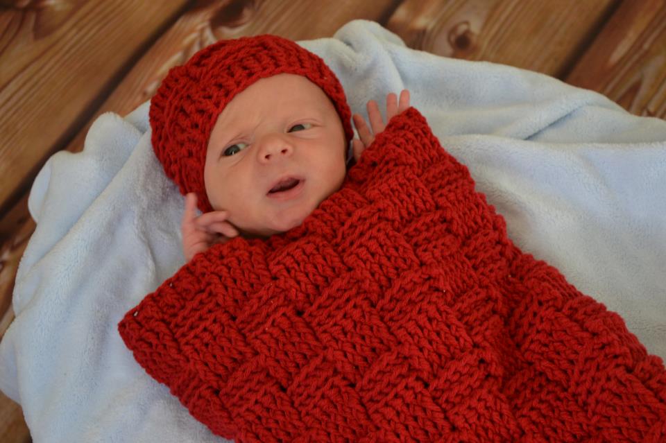 Crochet Pattern for Basket Weave Baby Cocoon, Swaddle Sack, or Bowl | Crochet Snuggle Sack Pattern | Baby Cocoon Crocheting Pattern | DIY Written Crochet Instructions
