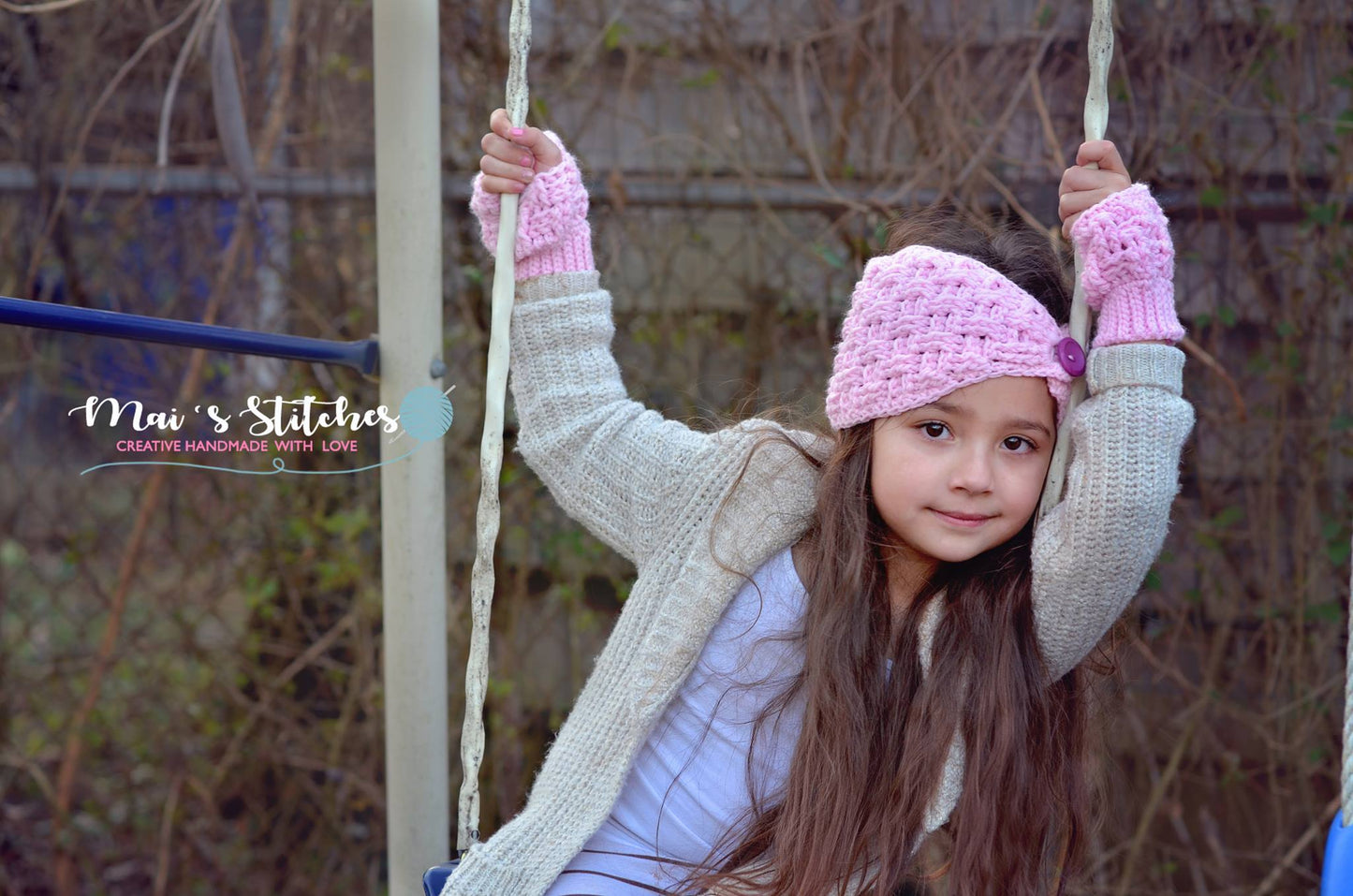 Crochet Pattern for Texture Weave Ear Warmer | Crochet Headband Pattern | Ear Warmer Crocheting Pattern | DIY Written Crochet Instructions