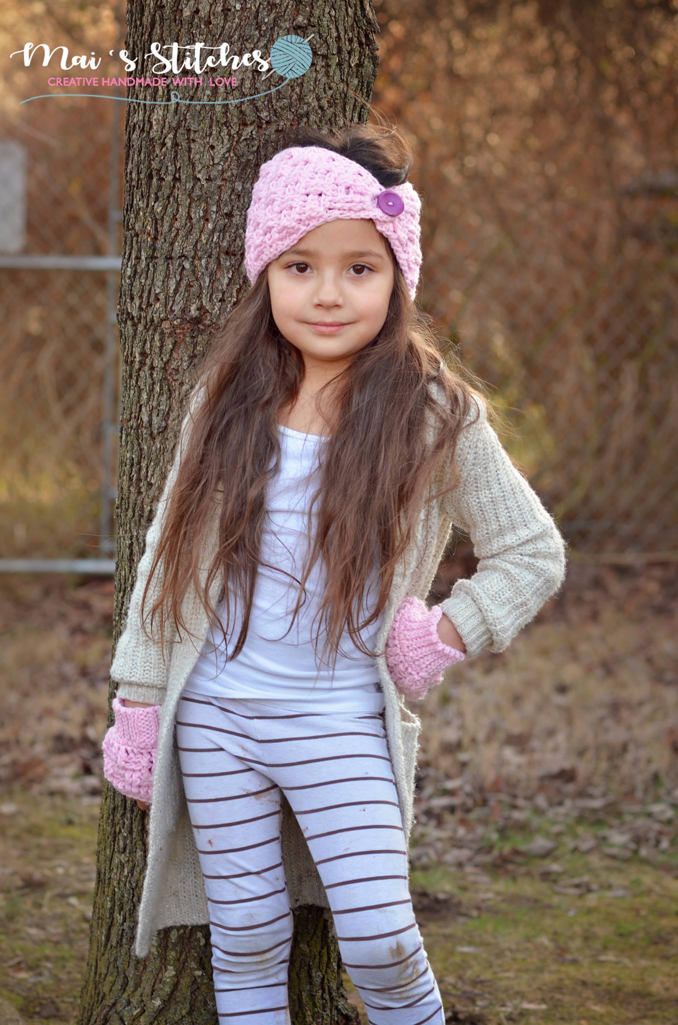 Crochet Pattern for Texture Weave Ear Warmer | Crochet Headband Pattern | Ear Warmer Crocheting Pattern | DIY Written Crochet Instructions