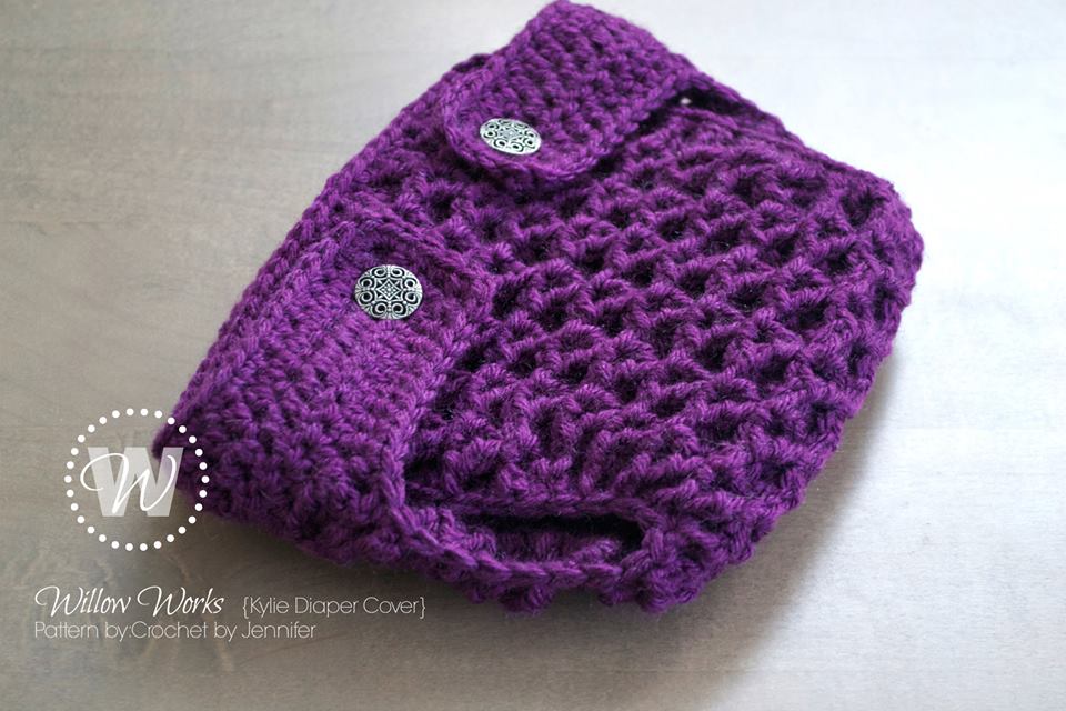 Crochet Pattern for Kylie Diaper Cover | Crochet Baby Diaper Cover Pattern | Diaper Cover Crocheting Pattern | DIY Written Crochet Instructions