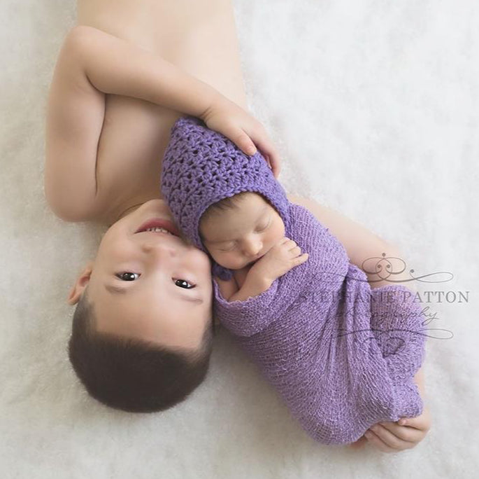 Crochet Pattern for Star Stitch Pixie Bonnet | Crochet Baby Bonnet Pattern | Baby Hat Crocheting Pattern | DIY Written Crochet Instructions
