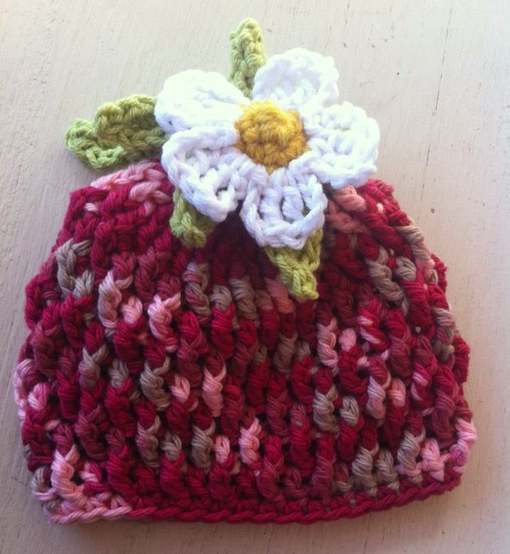 Crochet Pattern for Berrylicious Strawberry Beanie Hat | Crochet Hat Pattern | Hat Crocheting Pattern | DIY Written Crochet Instructions