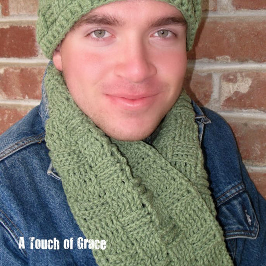 Crochet Pattern for Basket or Texture Weave Scarf | Crochet Scarf Pattern | Scarf Crocheting Pattern | DIY Written Crochet Instructions