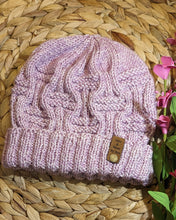 Load image into Gallery viewer, KNIT Pattern for Double Basket Weave Beanie | Knit Hat Pattern | Hat Knitting Pattern | DIY Written Knit Instructions
