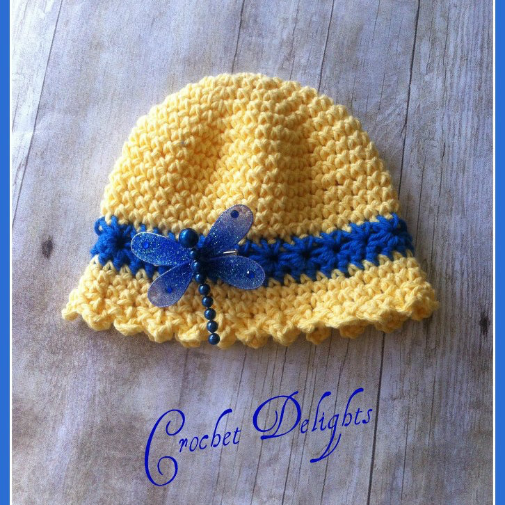 Crochet Pattern for Ashlee Beanie or Cloche Hat | Crochet Hat Pattern | Hat Crocheting Pattern | DIY Written Crochet Instructions