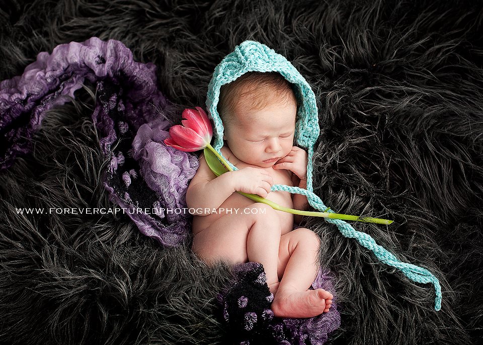 Crochet Pattern for Arrowhead Baby Bonnet | Crochet Baby Bonnet Pattern | Baby Hat Crocheting Pattern | DIY Written Crochet Instructions