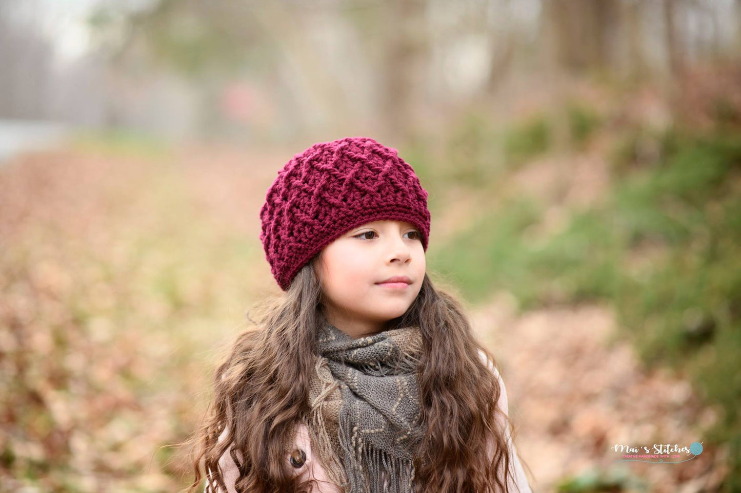 Crochet Pattern for Mini Harlequin Beanie | Crochet Hat Pattern | Hat Crocheting Pattern | DIY Written Crochet Instructions