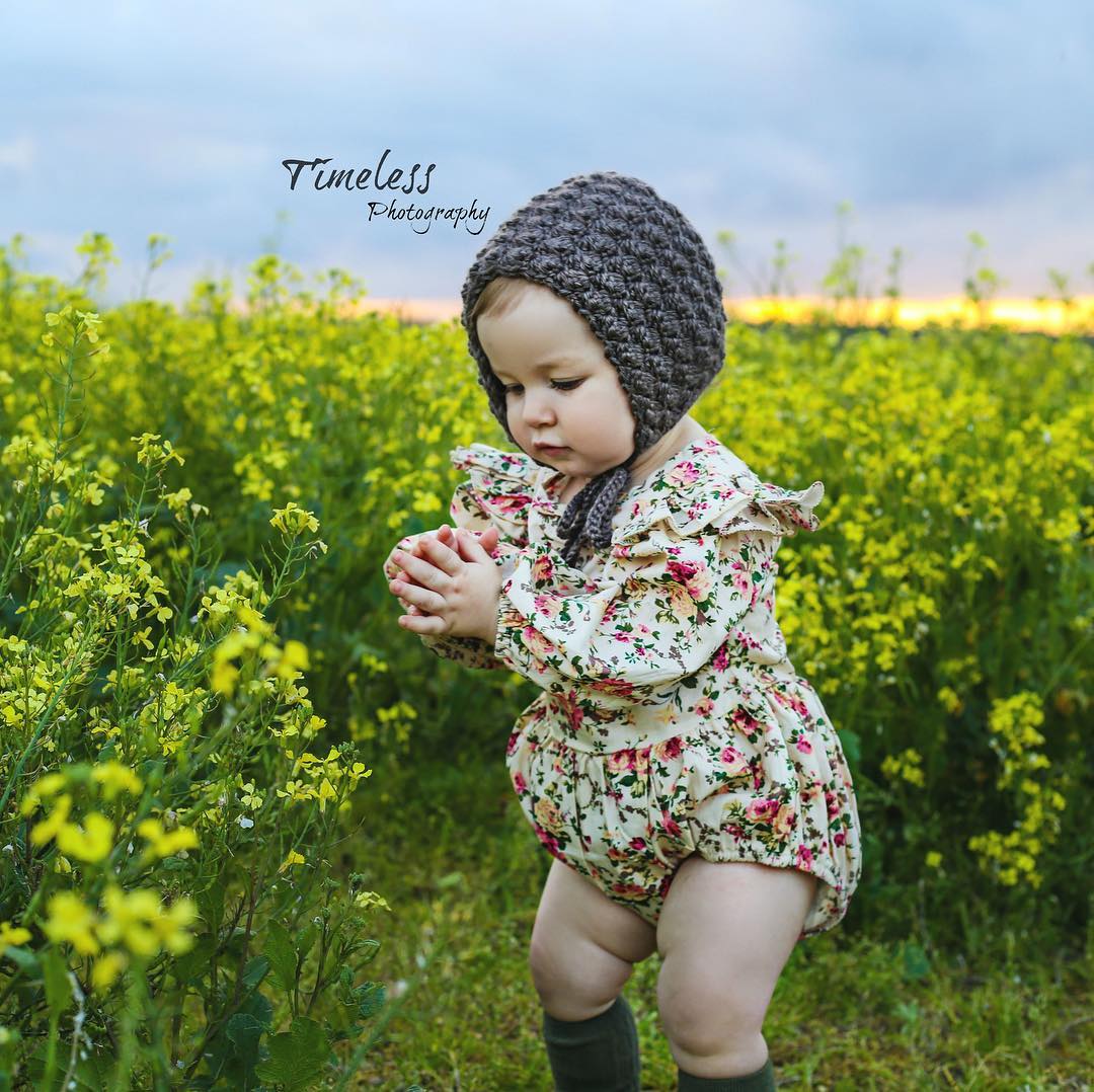 Crochet Pattern for Victorian Baby Bonnet | Crochet Baby Bonnet Pattern | Baby Hat Crocheting Pattern | DIY Written Crochet Instructions