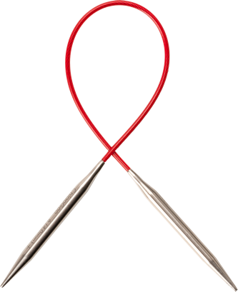 ChiaoGoo Red Lace SS Fixed Circular Needles | 16" (40 cm)