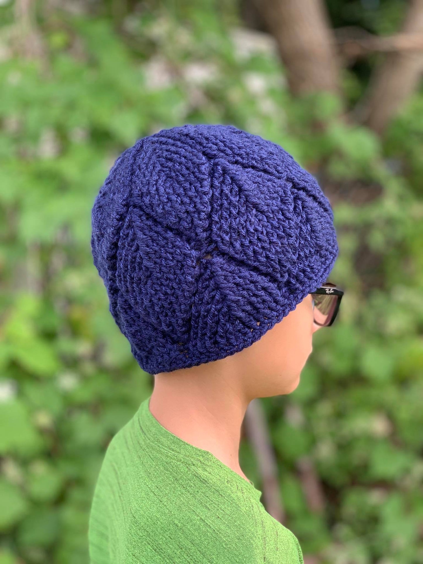 Crochet Pattern for Diamondback Beanie | Crochet Hat Pattern | Hat Crocheting Pattern | DIY Written Crochet Instructions