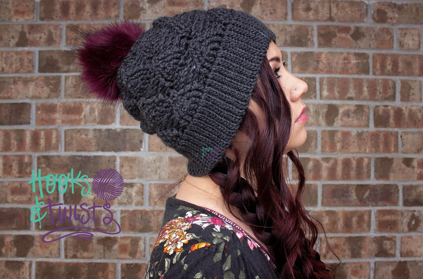 Crochet Pattern for Isosceles Slouch Hat | Crochet Hat Pattern | Hat Crocheting Pattern | DIY Written Crochet Instructions