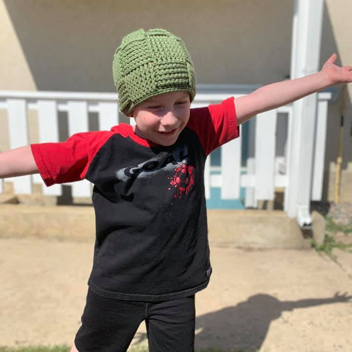 Crochet Pattern for Patchwork Beanie | Crochet Hat Pattern | Hat Crocheting Pattern | DIY Written Crochet Instructions