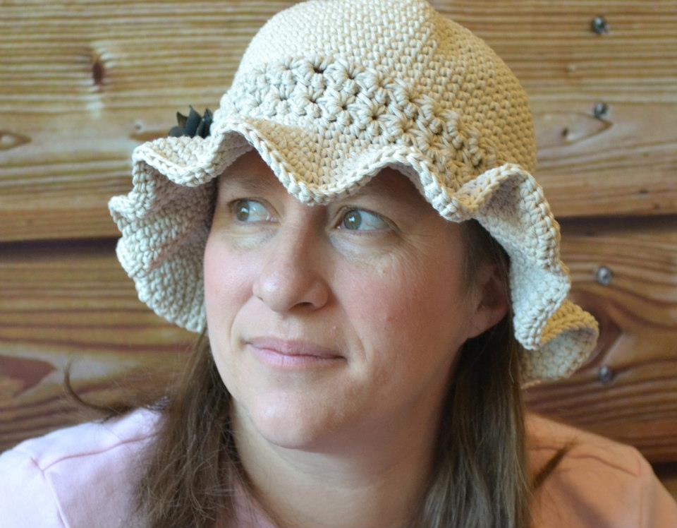 Crochet Pattern for Starlight Sun Hat | Crochet Hat Pattern | Hat Crocheting Pattern | DIY Written Crochet Instructions