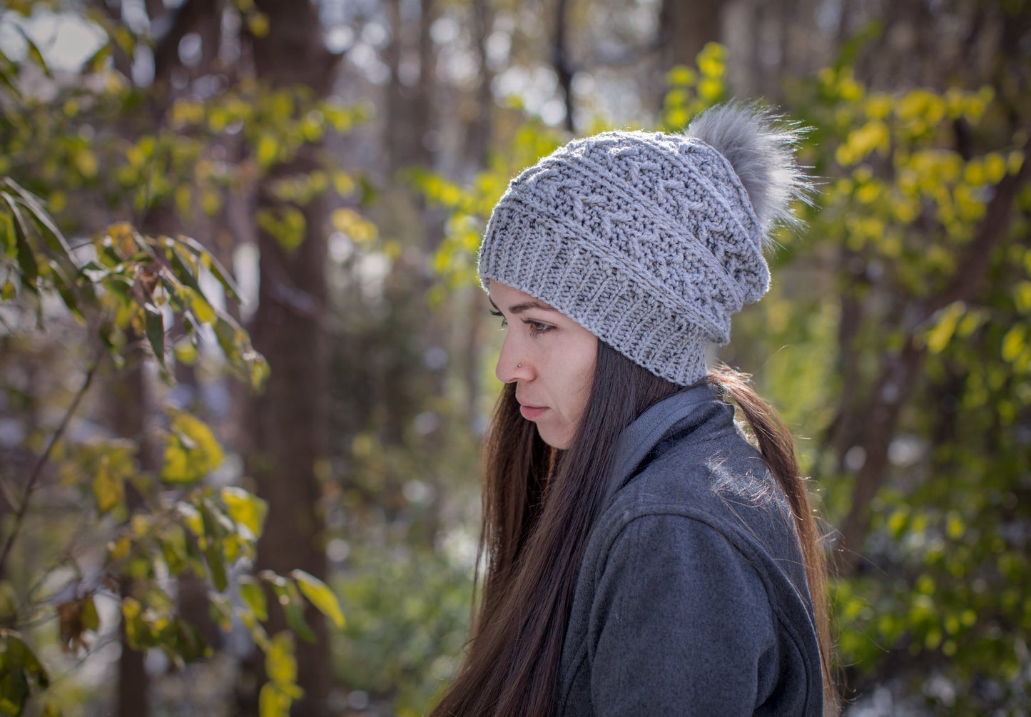 Crochet Pattern for Arrow Ridge Slouch Hat | Crochet Hat Pattern | Hat Crocheting Pattern | DIY Written Crochet Instructions