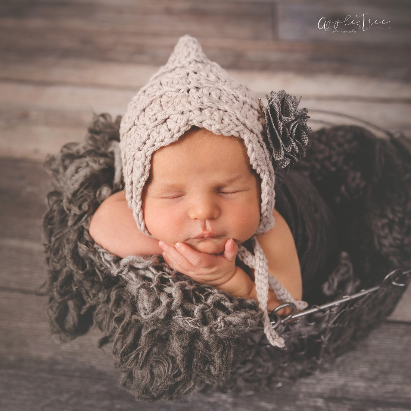 Crochet Pattern for Angelina Pixie Bonnet | Crochet Baby Hat Pattern | Baby Bonnet Crocheting Pattern | DIY Written Crochet Instructions