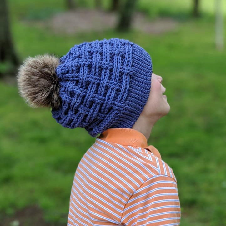 Crochet Pattern for Winter Weave Slouch | Crochet Hat Pattern | Hat Crocheting Pattern | DIY Written Crochet Instructions