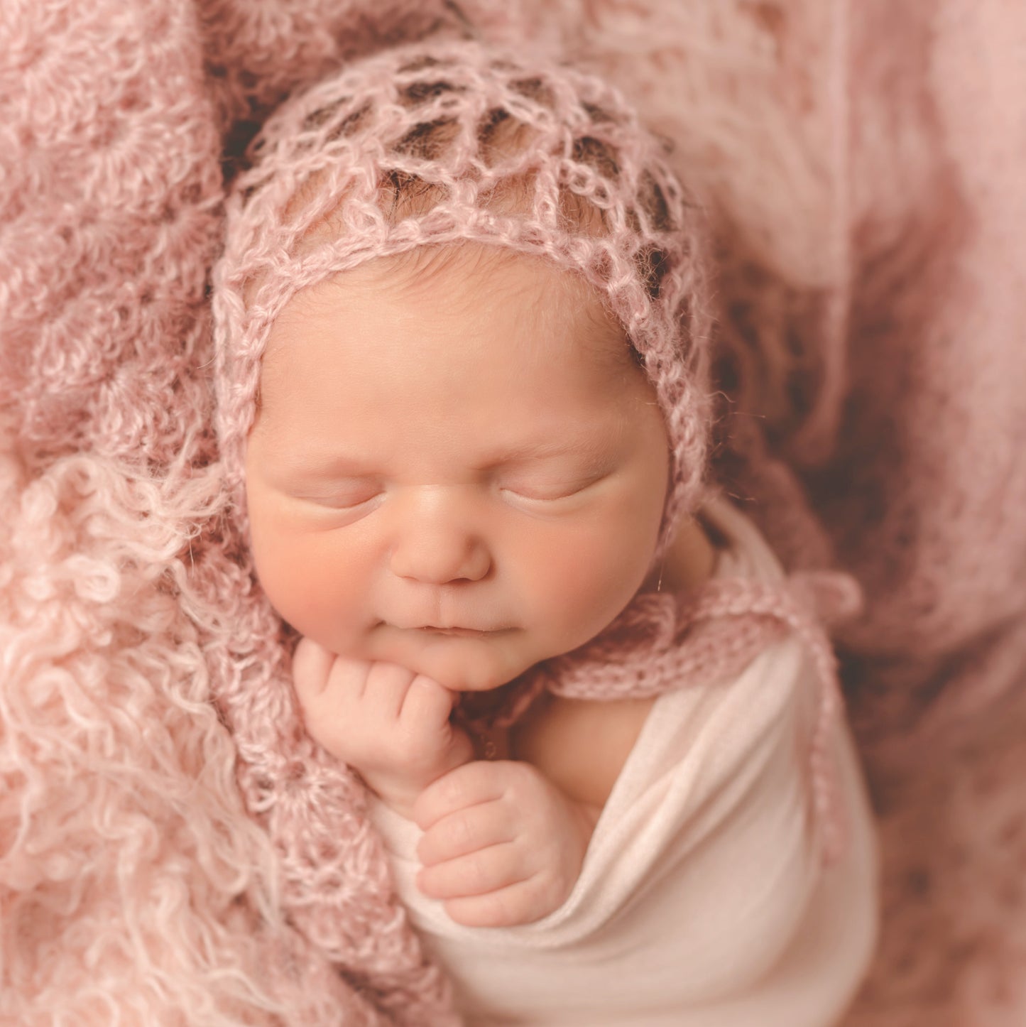 Crochet Pattern for Tempest Baby Bonnet | Crochet Baby Bonnet Pattern | Baby Hat Crocheting Pattern | DIY Written Crochet Instructions