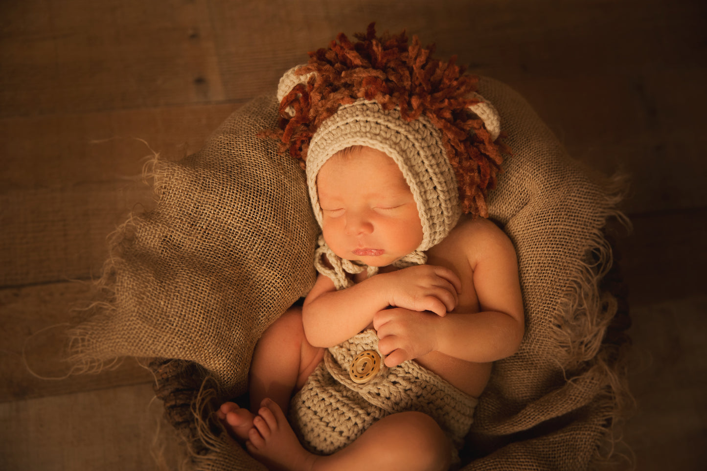 Crochet Pattern for Lion and Lioness Baby Bonnet | Crochet Baby Bonnet Pattern | Baby Hat Crocheting Pattern | DIY Written Crochet Instructions