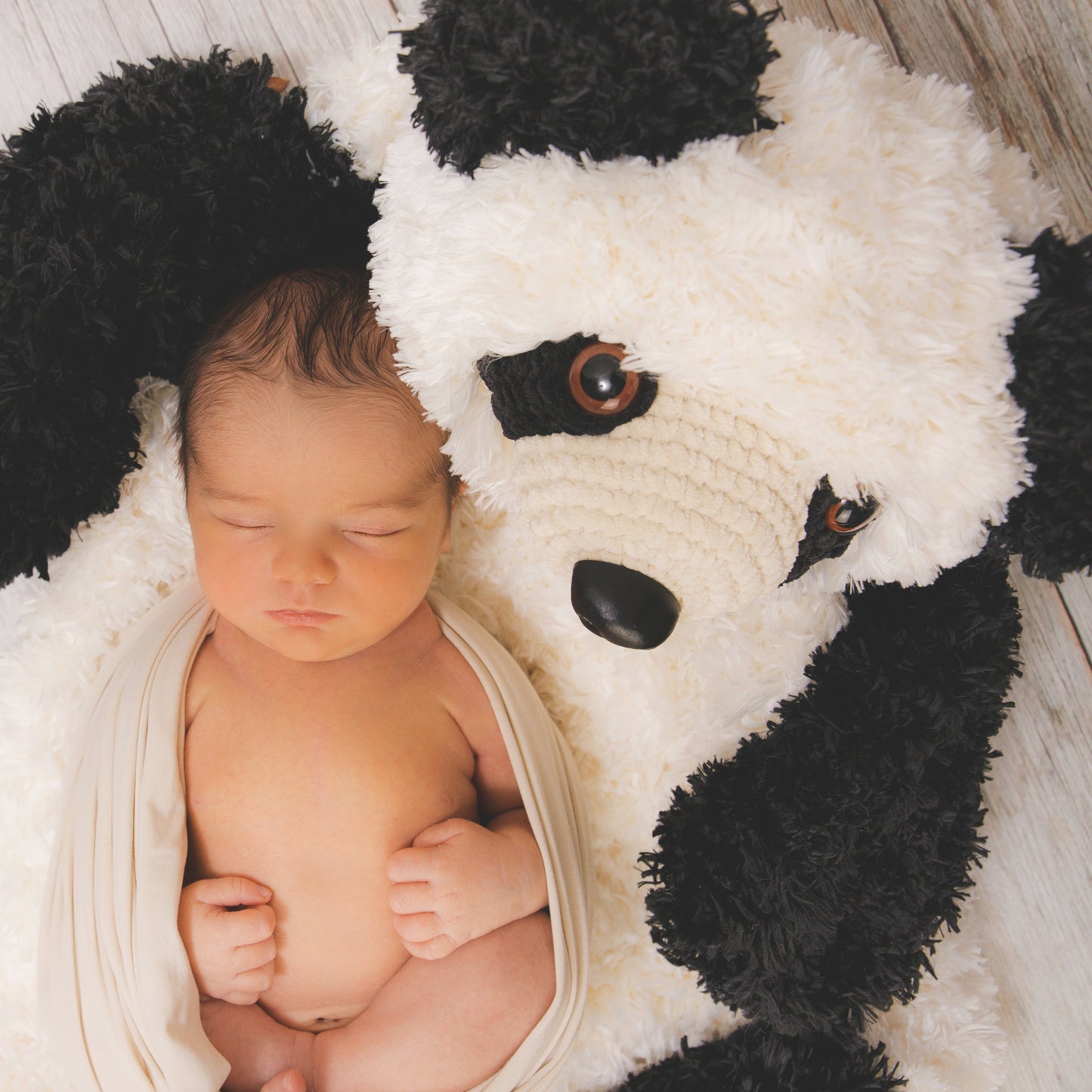 Crochet Pattern for Faux Bear Skin Nursery Rug or Photo Prop (DIY Tutorial) | Crochet Nursery Bear Rug Pattern | Bear Rug Crocheting Pattern | DIY Written Crochet Instructions