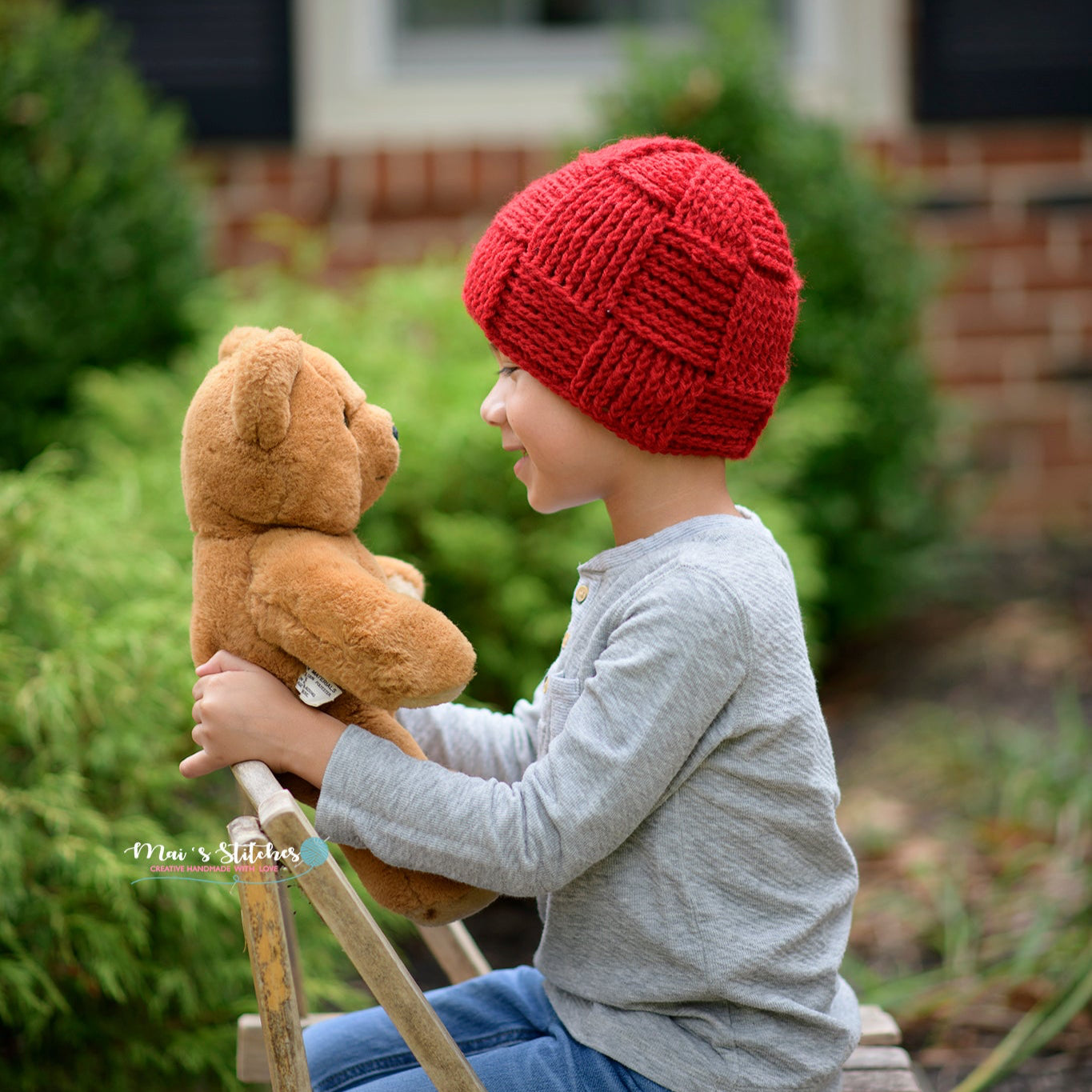 Crochet Pattern for Patchwork Beanie | Crochet Hat Pattern | Hat Crocheting Pattern | DIY Written Crochet Instructions