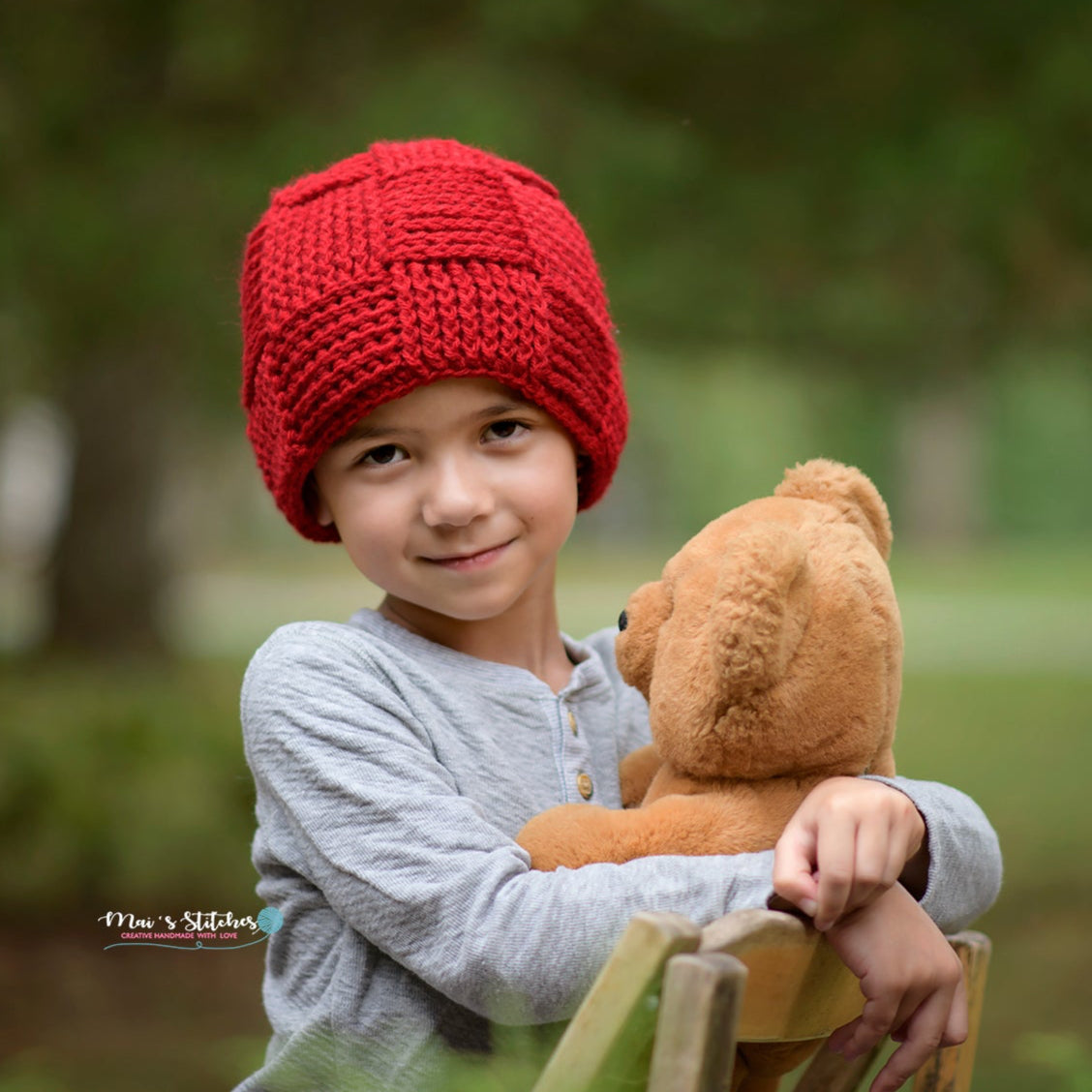 Crochet Pattern for Patchwork Beanie | Crochet Hat Pattern | Hat Crocheting Pattern | DIY Written Crochet Instructions
