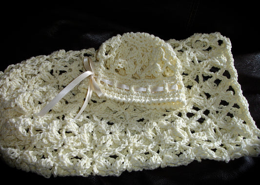 Crochet Pattern for Butterfly Garden Baby Cocoon | Crochet Snuggle Sack Pattern | Baby Cocoon Crocheting Pattern | DIY Written Crochet Instructions