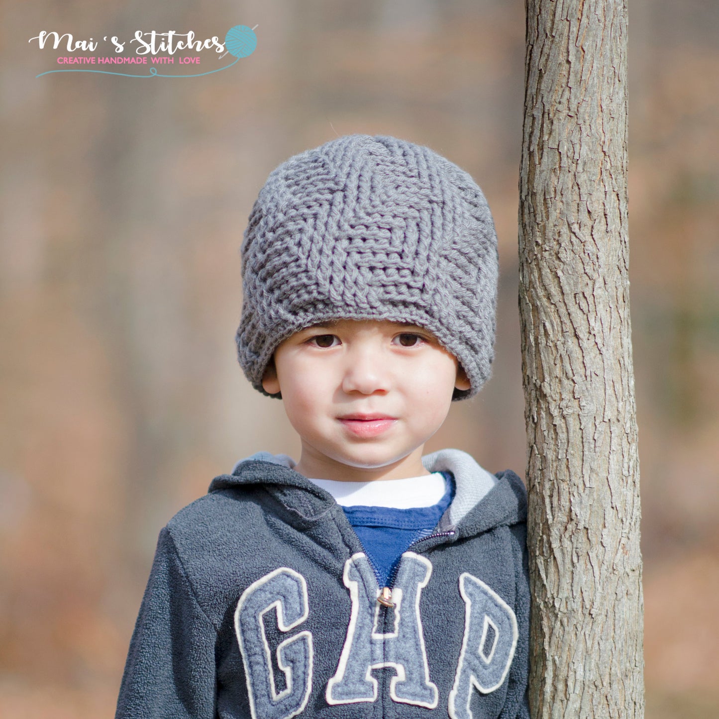 Crochet Pattern for Thunderstruck Beanie | Crochet Hat Pattern | Hat Crocheting Pattern | DIY Written Crochet Instructions