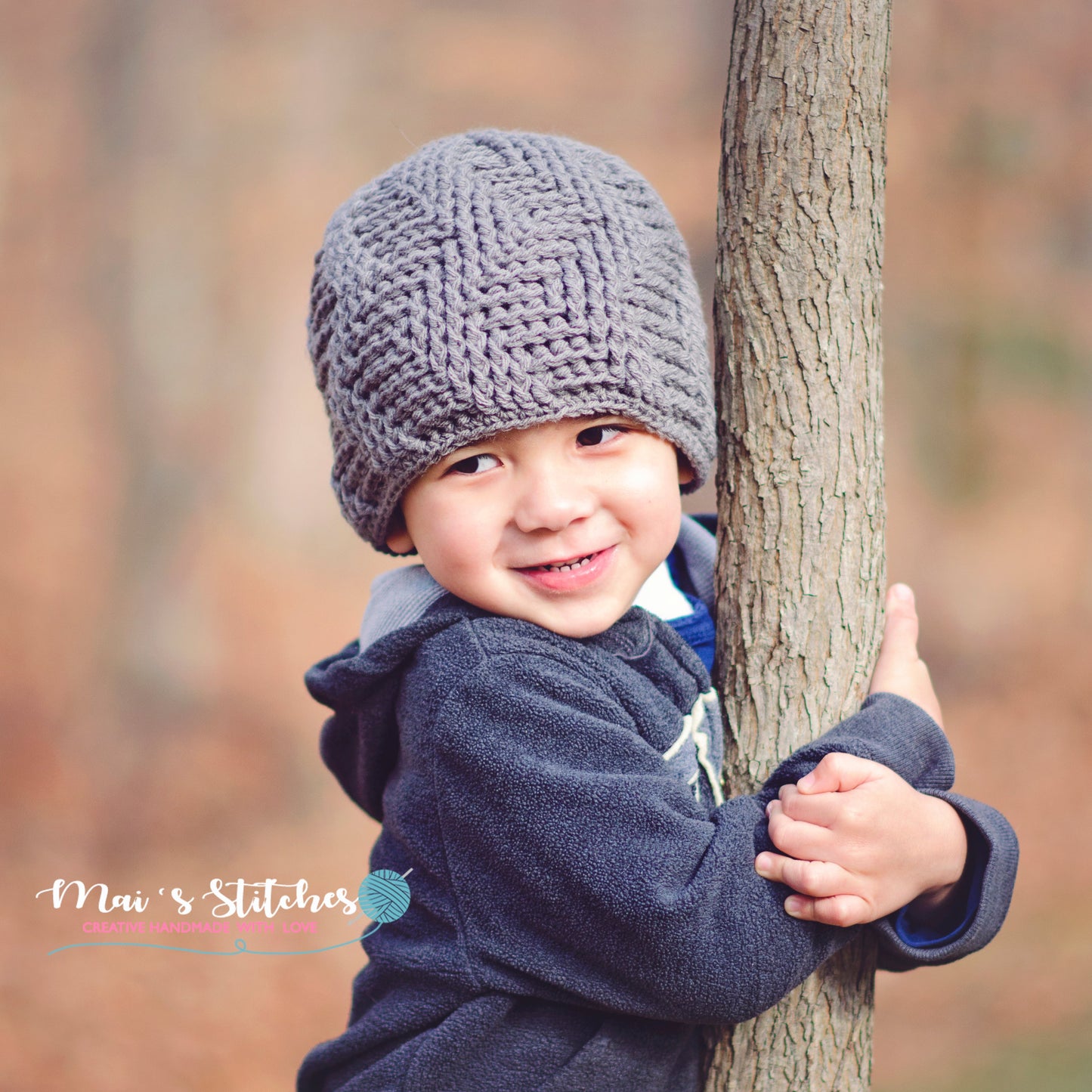 Crochet Pattern for Thunderstruck Beanie | Crochet Hat Pattern | Hat Crocheting Pattern | DIY Written Crochet Instructions