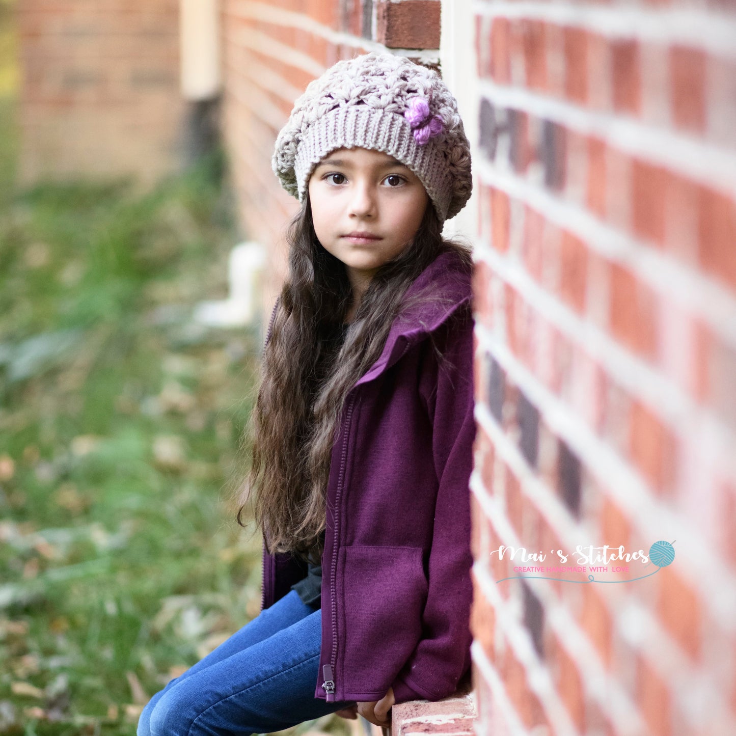 Crochet Pattern for Snow Flurry Slouch Hat | Crochet Hat Pattern | Hat Crocheting Pattern | DIY Written Crochet Instructions