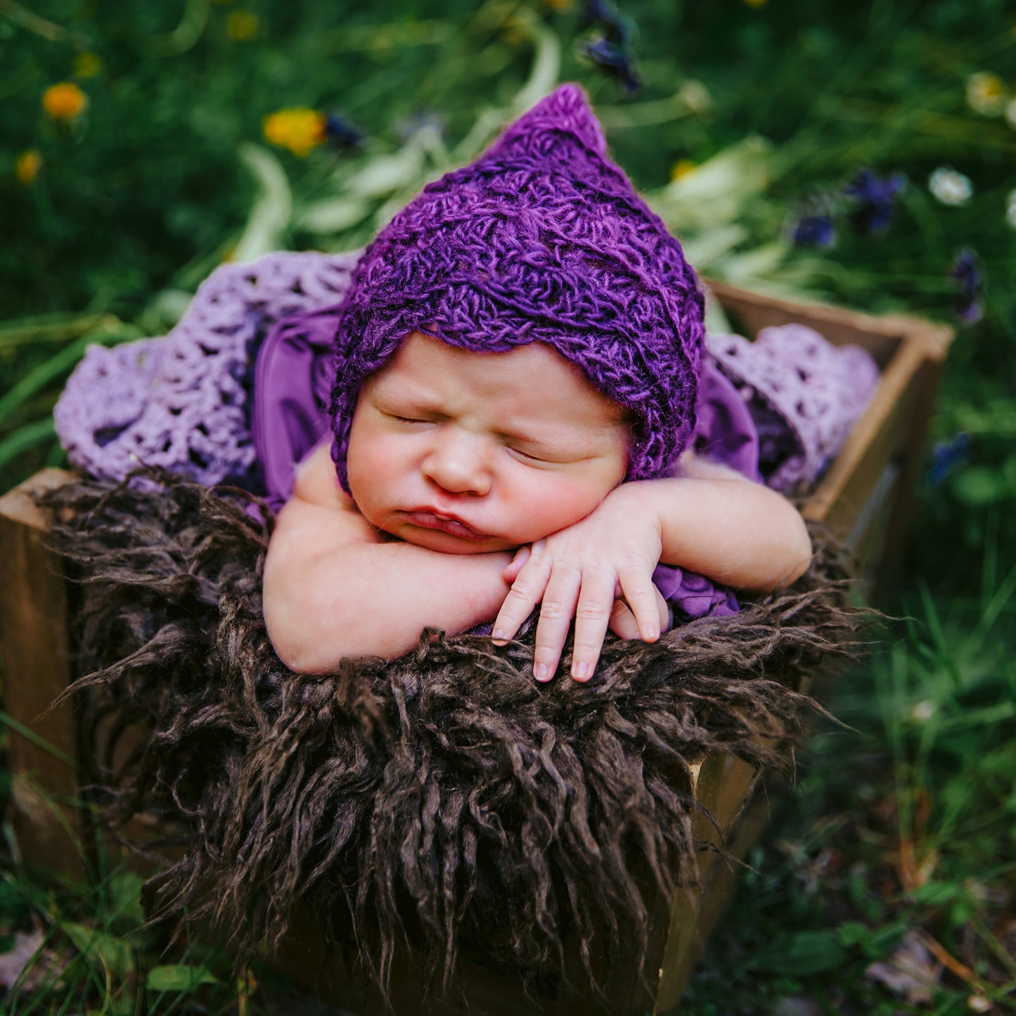 Crochet Pattern for Angelina Pixie Bonnet | Crochet Baby Hat Pattern | Baby Bonnet Crocheting Pattern | DIY Written Crochet Instructions