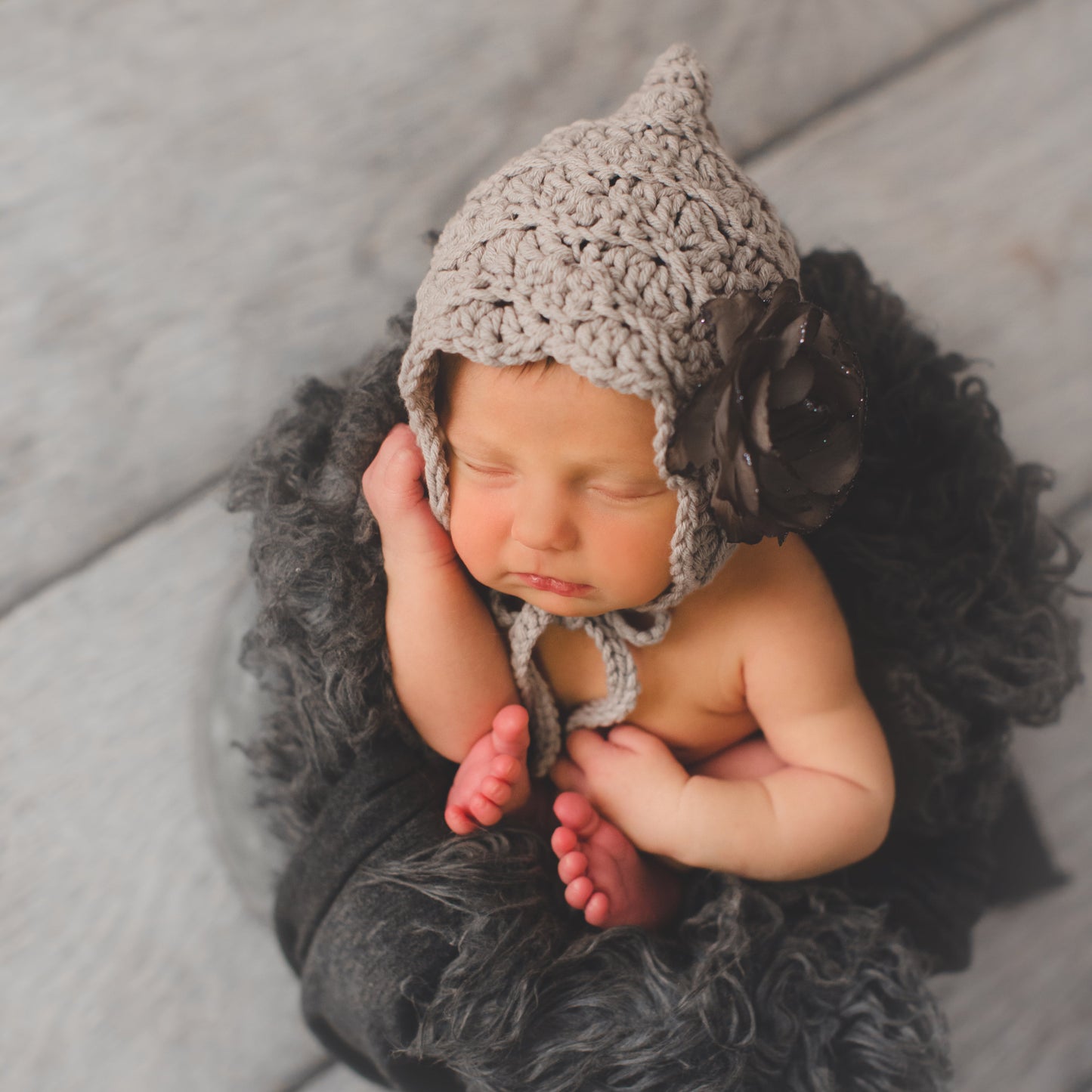 Crochet Pattern for Angelina Pixie Bonnet | Crochet Baby Hat Pattern | Baby Bonnet Crocheting Pattern | DIY Written Crochet Instructions